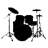 Drums Silhouette